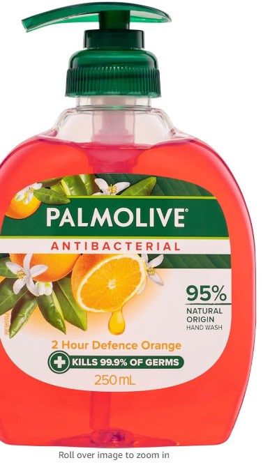 *PALMOLIVE HANDWASH ANTIBAC ORANGE 250ML