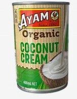 AYAM ORGANIC OCOCNUT CREAM 400ML