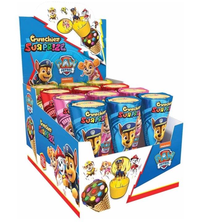 *CRUNCHIES SURPRIZE PAW PATROL CONE