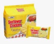 * SUNFLOWER CRACKERS CHICKEN FLAVOUR 10 X 25G
