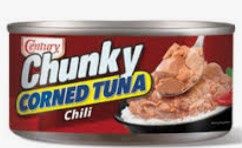 CENTURY CHUNKY CHILLI CORNED TUNA 180G
