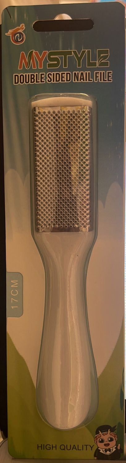 *MYSTYLE DOUBLE SIDED NAIL FILE