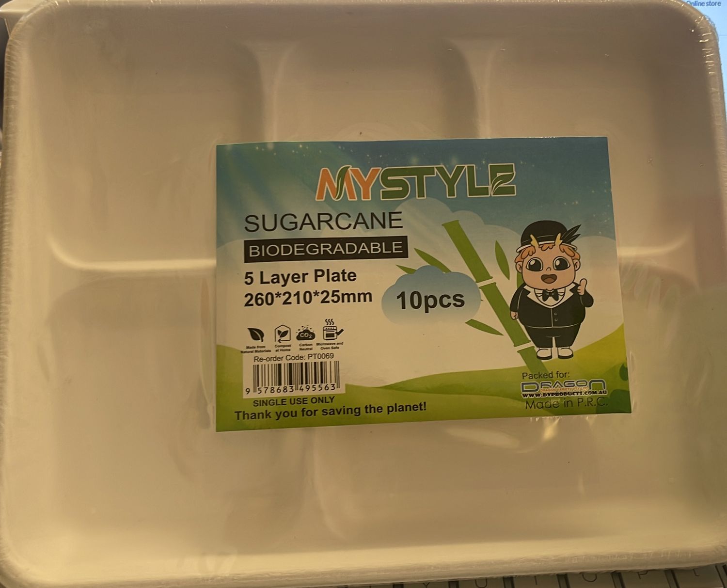 *MYSTYLE 5 LAYER PLATE 10PCS PCK