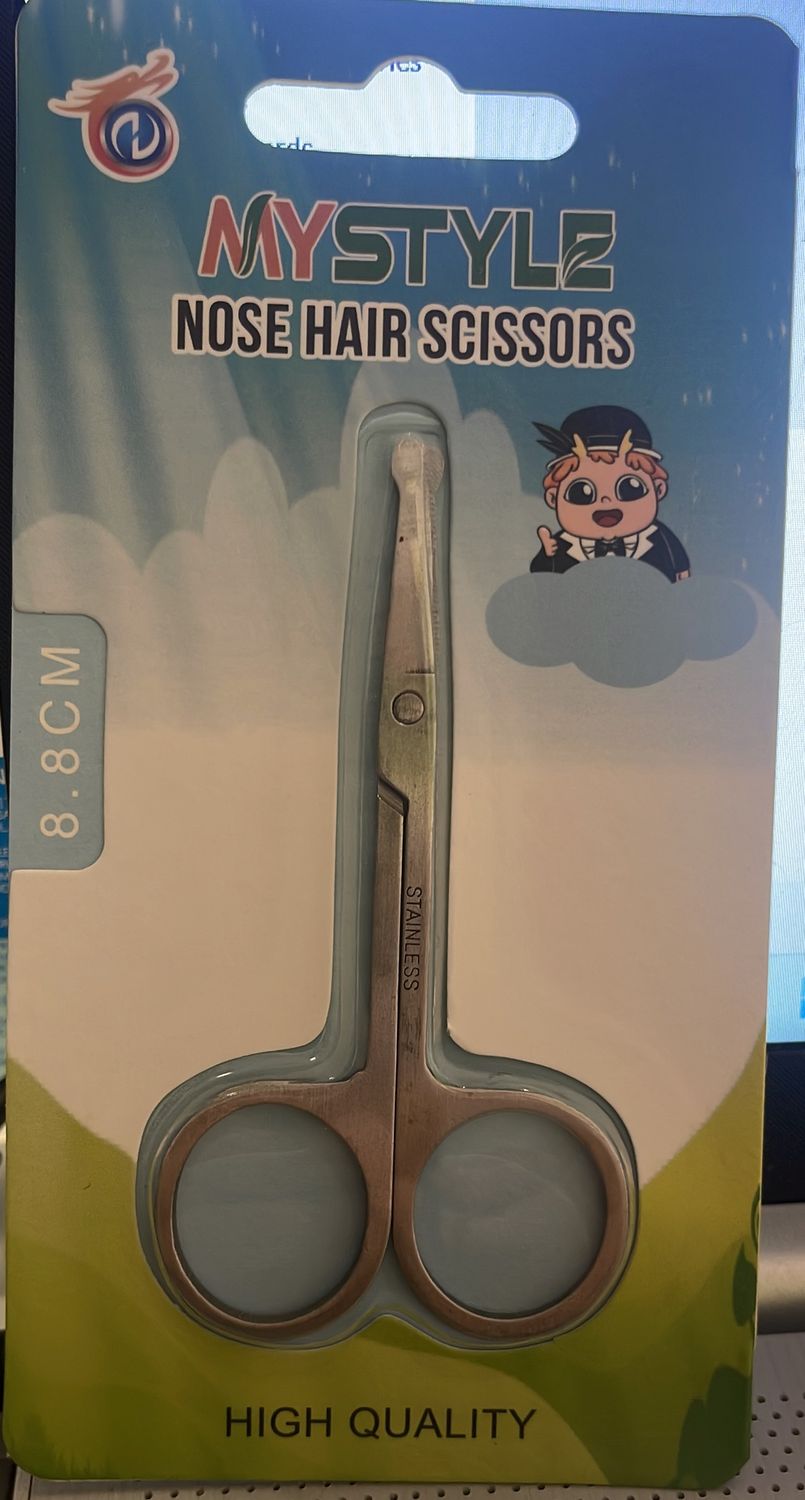 *MYSTYLE NOSE HAIR SCISSORS