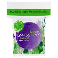 *SWISSPERS COTTON TIP 120 TIPS