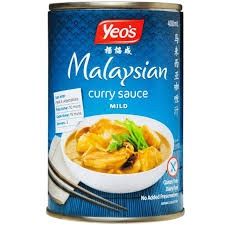 YEOS MALAY CURRY SAUCE MILK 400ML