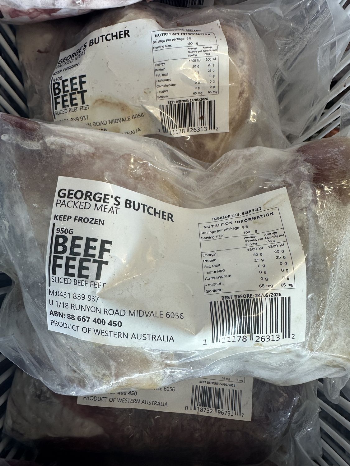 GEORGE&#39;S BEEF FEET