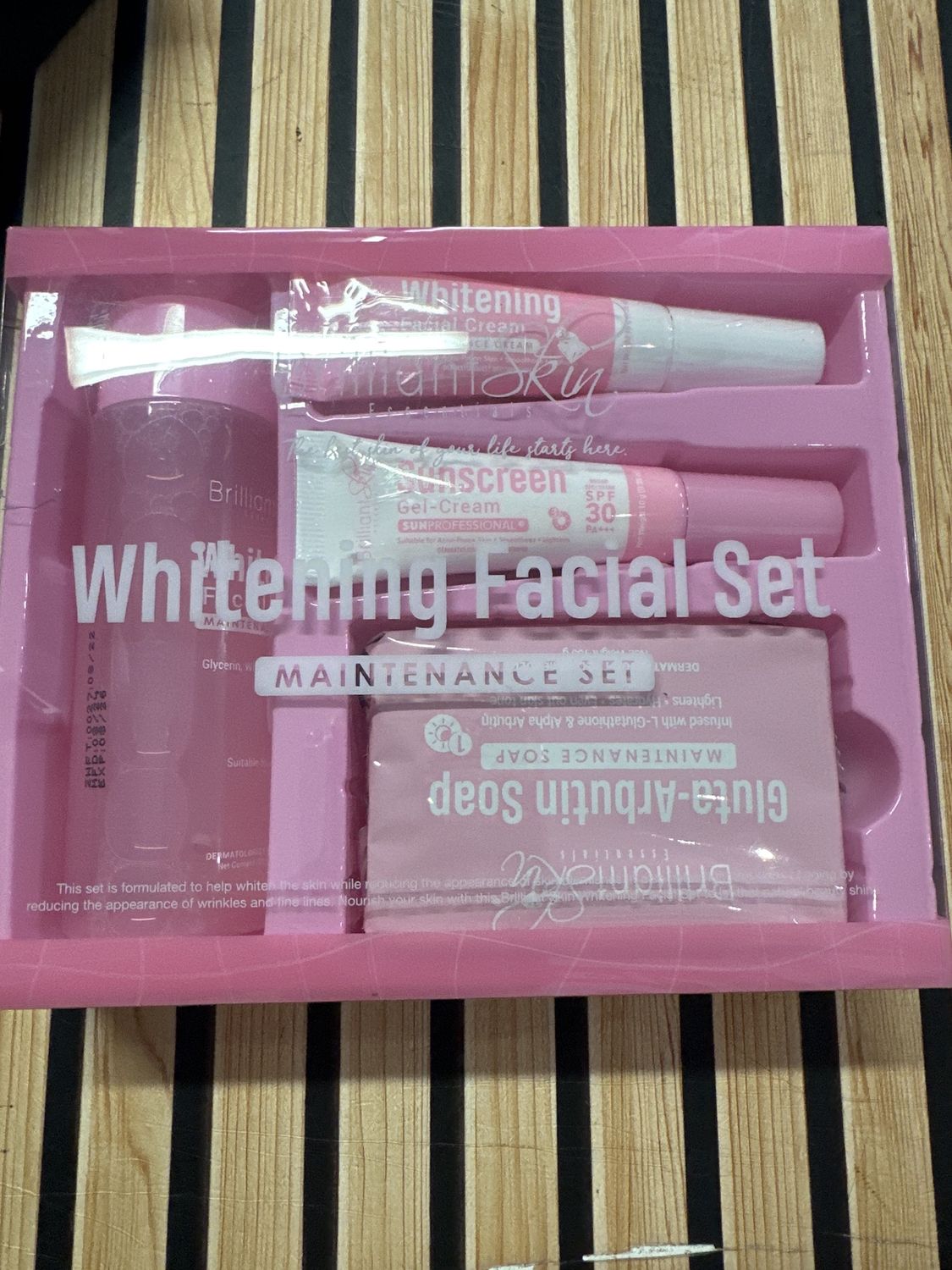 BRILLIANT SKIN WHITENING MAINTENANCE SET