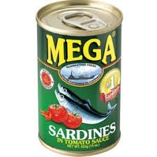 MEGA SARDINES GREEN 425G