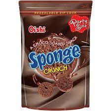 *OISHI SPONGE CRUNCH CHOCO 120G