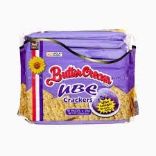 *BUTTER CREAM CRACKERS UBE 10X25G