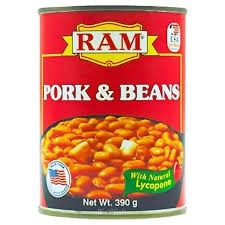 RAM PORK AND BEANS 390G