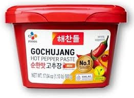 CJ CHILLI PASTE MILD   500G