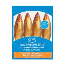 SARANGANI WHOLE SMOKED BONELESS BABY  MILK FISH 350G