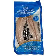 SARANGANI WHOLE  BONELESS UNSEASONED MILK FISH  340G