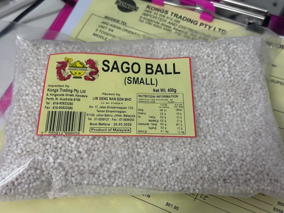 DRAGON/P SAGO BALL 400G (SMALL)