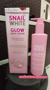 SNAILWHITE GLOW BODY CREAM 300ML