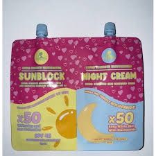 PERFECT SKIN EXTRA STRENGTH SUNBLOCK/NIGHT CREAM SACHET  X 2 30G