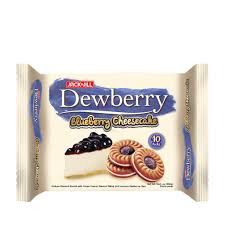 *JNJ DEWBERRY B/BERRY CHEESECAKE COOKIES 10 X 25G