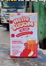 HELLO BLOOM GLAM  RED APPLE ICE TEA 18G x 10&#39;S