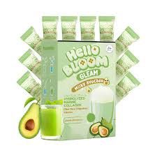 HELLO BLOOM GLEAM MILKY AVOCADO 18G x 10&#39;S