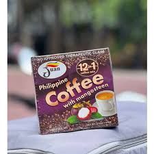 JUAN COFFEE POWDER W/ MANGOSTEEN 18G X 12&#39;S