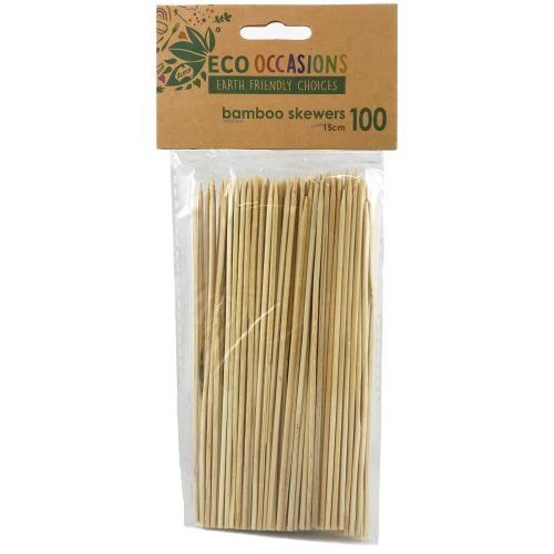 *ALPEN BAMBOO SKEWERS 15CM