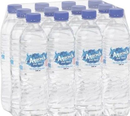 AQUENCH SPRING WATER 12*600ML