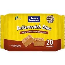 *SUPER DELIGHTS BUTTER SCOTCH BITES 280G