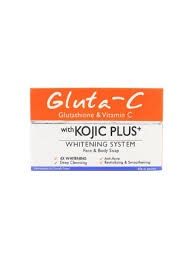 GLUTA/C W/ KOJIC + FACE AND BODY SOAP 60G