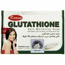 *RENEW GLUTA SKIN WHITENING SOAP 135G
