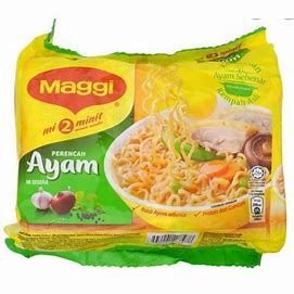 MAGGI INSTNT NDL CHICKEN AYAM  5 X 77G
