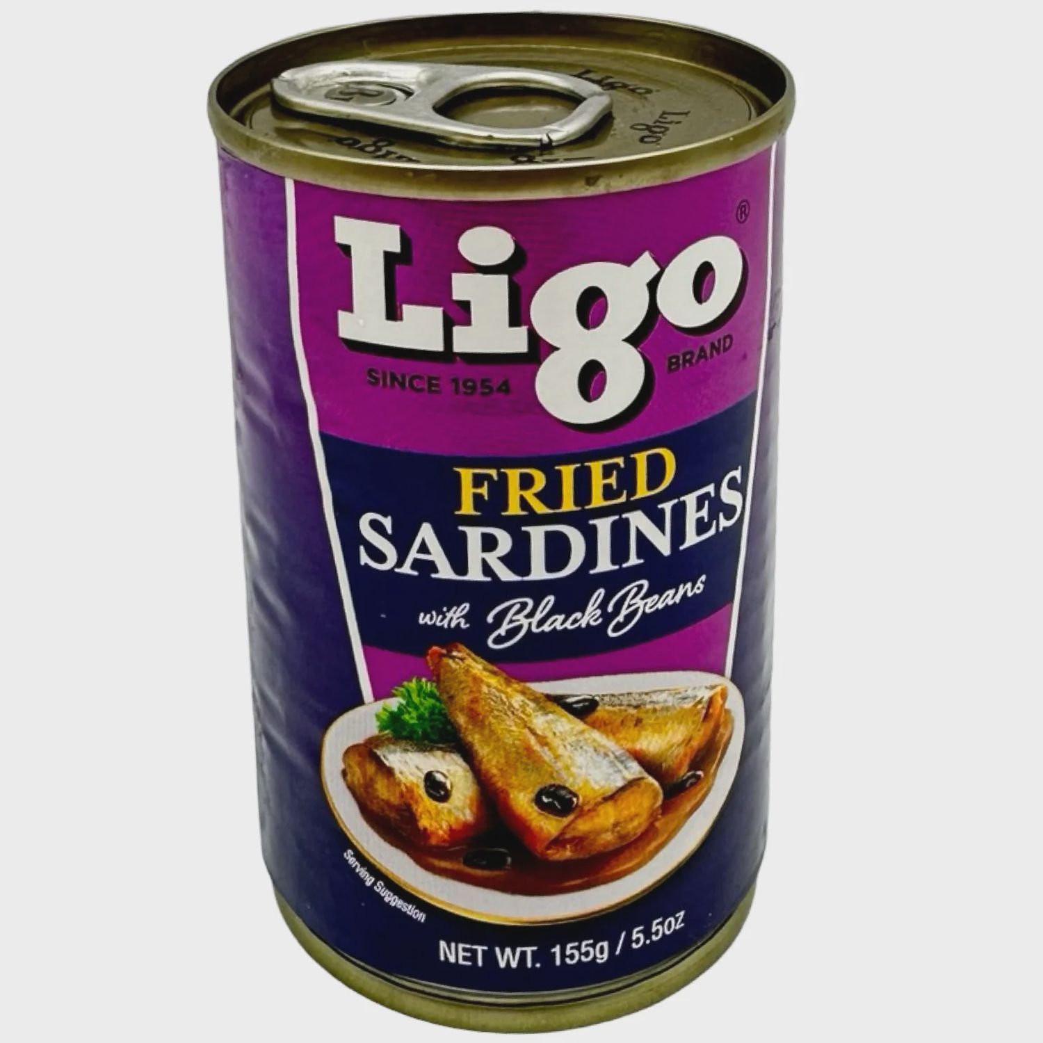 LIGO SARDINES W/ BLACK BEANS 155G