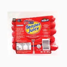 PUREFOODS TENDER JUICY AUS REG 340G