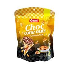 COCO CHOC CONE NUTS ALMOND 108G