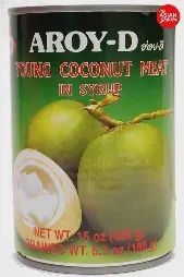 AROY-D COCONUT MEAT IN SYRUP 425G