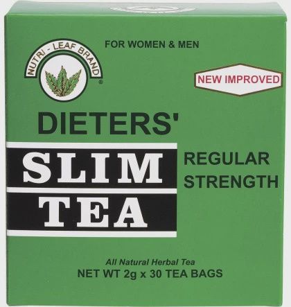 NUTRI LEAF SLIM TEA REGULAR STRENGTH 2G*30BAGS