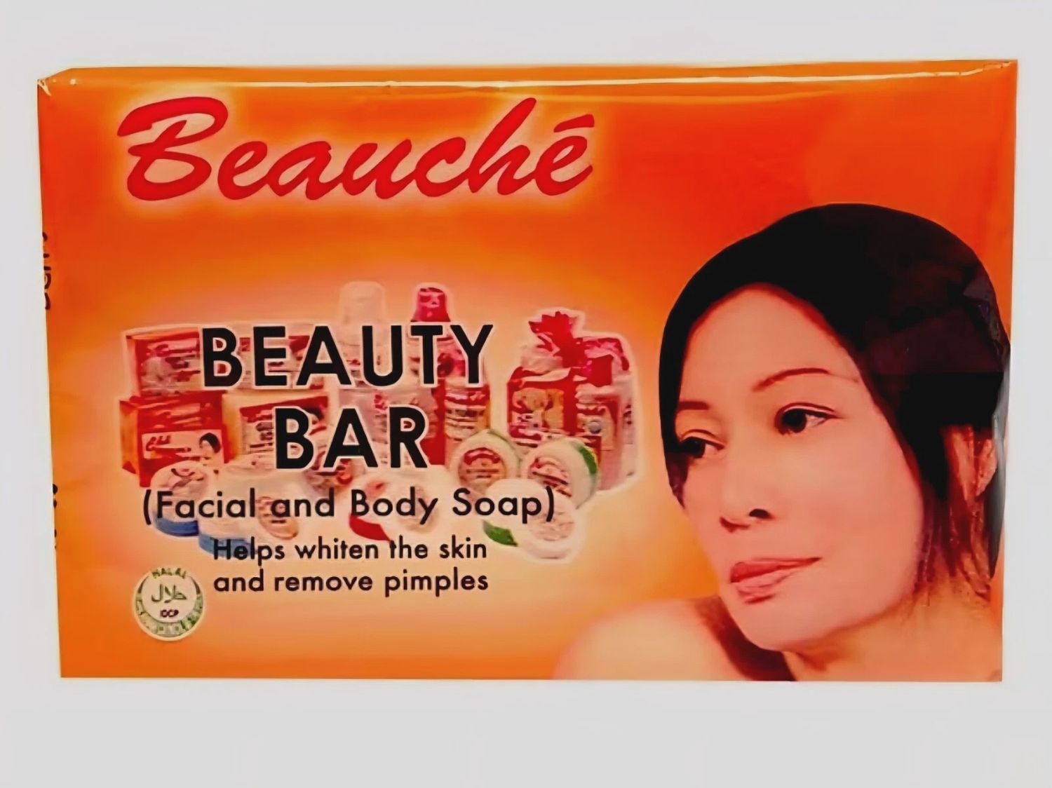 BEAUCHE BEAUTY BAR FACE &amp; BODY SOAP 150G
