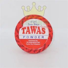 SNOW WHITE TAWAS POWDER PLAIN 50G