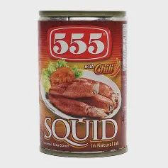555 SQUID CHILI 155G