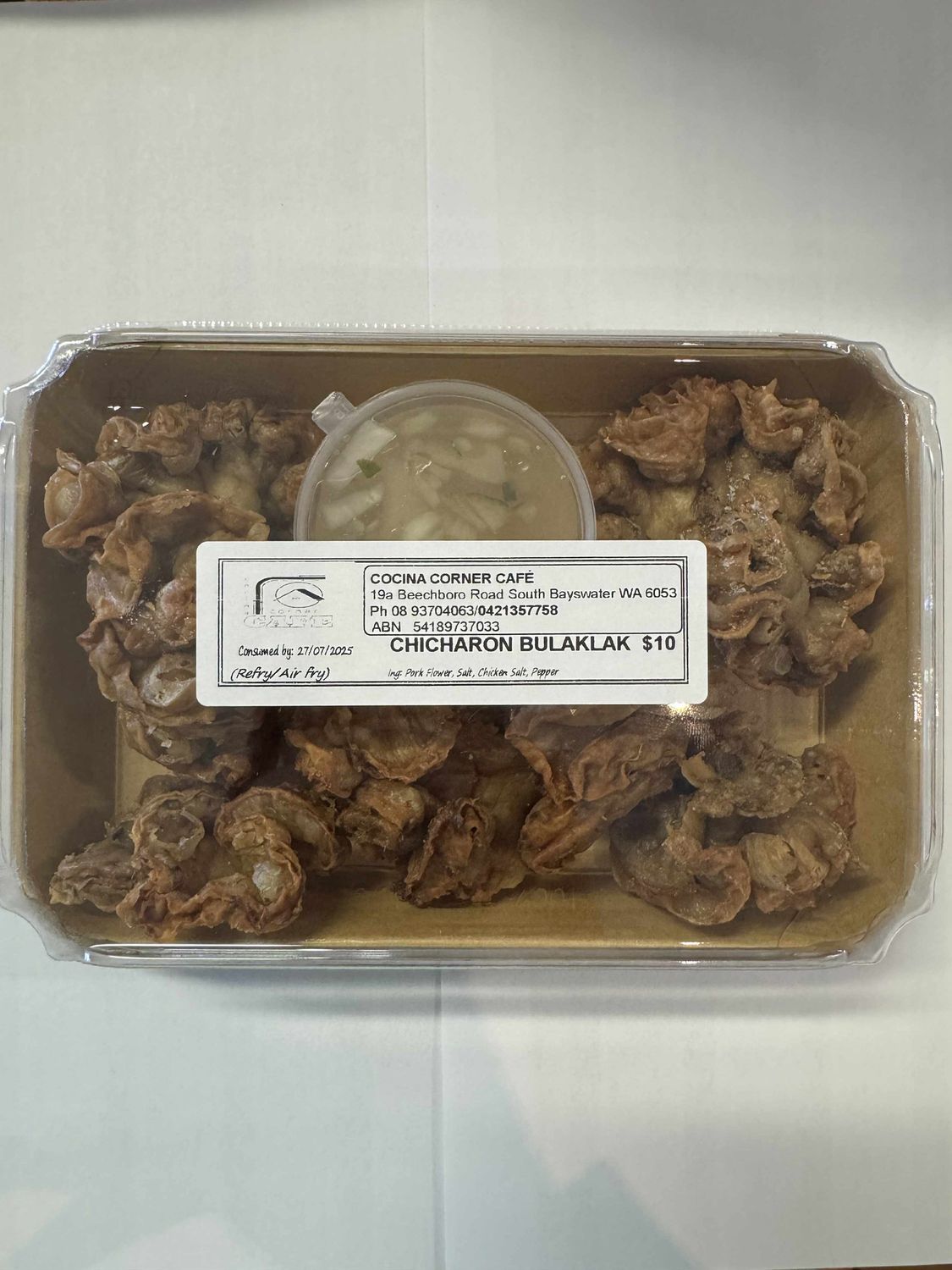 COCINA CORNER CHICHARON BULAKLAK