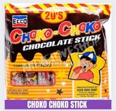 *CHOKO-CHOKO CHOCOLATE STICKS 20 PCS