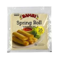 BAMBI SPRING ROLL WRAPPER SML  6&#39; 200G