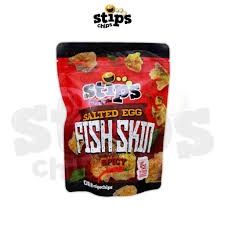 *STIPS CHIPS FISH SKIN (SPICY) 45G