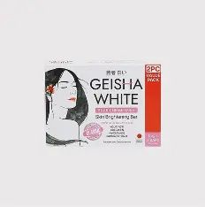 GEISHA WHITE CLASSIC TWIN-PACK 65G