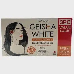 GEISHA WHITE INTENSE TRIPLE-PACK 65G