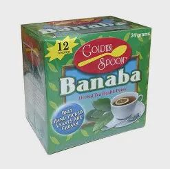 GOLDEN SPOON BANANA TEA  12'S X 24G