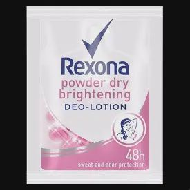 REXONA WOMEN POWDER DRY BRIGHTENING DEO LOTION 3MLX6&#39;S