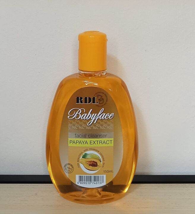 RDL BABYFACE FACIAL CLEANSER PAPAYA 150ML