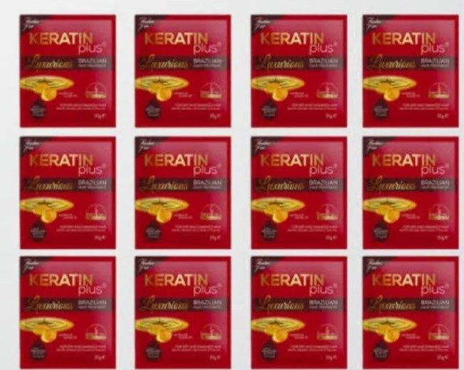 KERATIN PLUS LUXURIOUS BRAZILLIAN COND 20G*6S